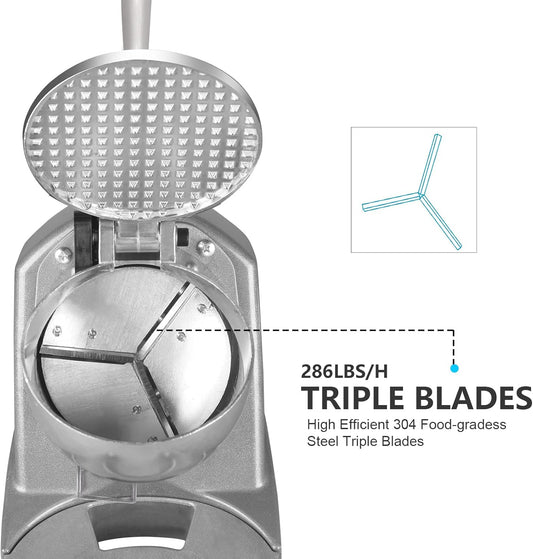 BI-DTOOL Trituradora de hielo eléctrica de triple cuchilla, trituradora de hielo, 129.7 kg/h, máquina de hielo afeitado de acero inoxidable de 380 W, máquina de cono de nieve de 1500 rpm, máquina de