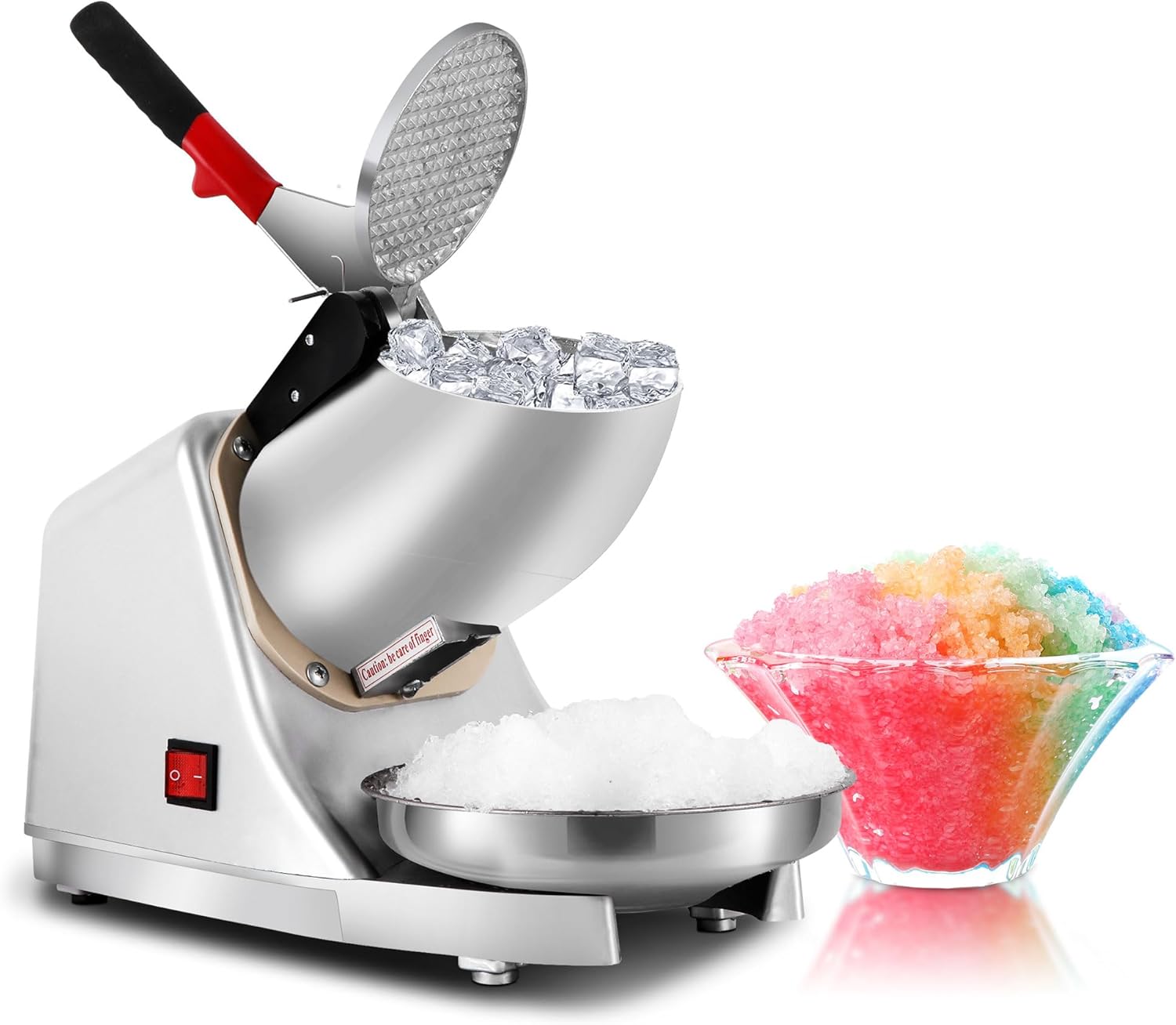 Zenchef - Máquina de afeitar de hielo eléctrico (300 W)